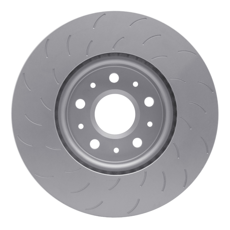 Cadillac CTS Brake Rotor (1) - Right Front - R1 Concepts - GeoSPEC Coated Rotor - Slotted - `15-`19